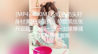 [MP4/ 600M] 粉红色奶头好身材美妞操逼秀，单腿黑丝张开双腿，大屌一进一出撑爆骚穴，特写美臀套弄