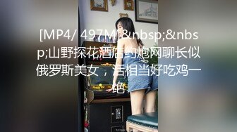 [MP4/ 497M]&nbsp;&nbsp;山野探花酒店约炮网聊长似俄罗斯美女，活相当好吃鸡一绝