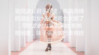 窈窕淑女君子好逑，高挑苗條的淑女型女神，老哥也太狠了，用吃奶的力氣狠操她 啪啪啪地響，妹子張大嘴巴表情扭曲