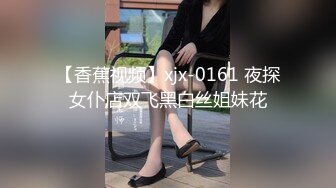 【香蕉视频】xjx-0161 夜探女仆店双飞黑白丝姐妹花