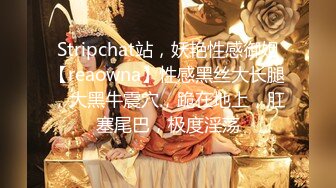 Stripchat站，妖艳性感御姐【reaowna】性感黑丝大长腿，大黑牛震穴，跪在地上，肛塞尾巴，极度淫荡