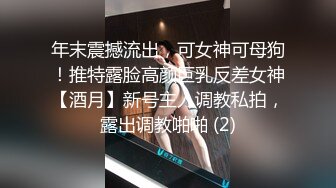 年末震撼流出，可女神可母狗！推特露脸高颜巨乳反差女神【酒月】新号主人调教私拍，露出调教啪啪 (2)