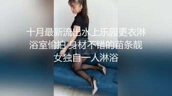 十月最新流出水上乐园更衣淋浴室偷拍 身材不错的苗条靓女独自一人淋浴