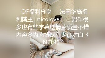 ❤OF福利分享❤㊙法国华裔福利博主⭐nicolove⭐▶▶男伴很多也有些字幕剧情片质量不错内容多为肉搏战有少许对白《NO.3》