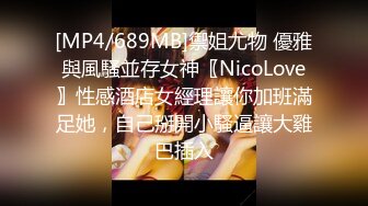 [MP4/689MB]禦姐尤物 優雅與風騷並存女神〖NicoLove〗性感酒店女經理讓你加班滿足她，自己掰開小騷逼讓大雞巴插入