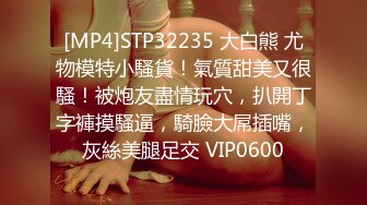 [MP4]STP32235 大白熊 尤物模特小騷貨！氣質甜美又很騷！被炮友盡情玩穴，扒開丁字褲摸騷逼，騎臉大屌插嘴，灰絲美腿足交 VIP0600