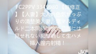 FC2PPV 3349980 【無修正】【人妻】大人の色気たっぷりの清楚美人妻。電マ＆ディルド二本同時調教で旦那には見せれない痴態晒して生ハメ挿入膣内射精！