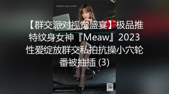 【群交派对视觉盛宴】极品推特纹身女神『Meaw』2023性爱绽放群交私拍抗操小穴轮番被抽插 (3)