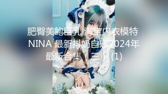 肥臀美鲍巨乳 淘宝内衣模特 NINA 最新抖奶自慰2024年最新合集（三） (1)