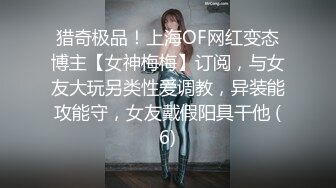 猎奇极品！上海OF网红变态博主【女神梅梅】订阅，与女友大玩另类性爱调教，异装能攻能守，女友戴假阳具干他 (6)