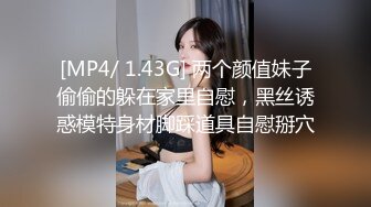 [MP4/ 1.43G] 两个颜值妹子偷偷的躲在家里自慰，黑丝诱惑模特身材脚踩道具自慰掰穴