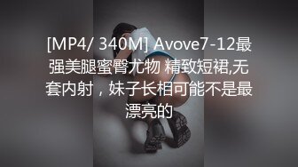 [MP4/ 340M] Avove7-12最强美腿蜜臀尤物 精致短裙,无套内射，妹子长相可能不是最漂亮的