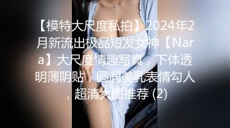 【模特大尺度私拍】2024年2月新流出极品短发女神【Nara】大尺度情趣写真，下体透明薄阴贴，圆润美乳表情勾人，超清大图推荐 (2)