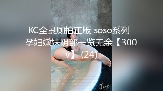 KC全景厕拍正版 soso系列  孕妇嫩妹阴部一览无余【300v】 (24)