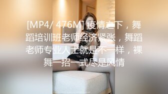 [MP4/ 476M] 疫情之下，舞蹈培训班老师经济紧张，舞蹈老师专业人士就是不一样，裸舞一招一式尽是风情